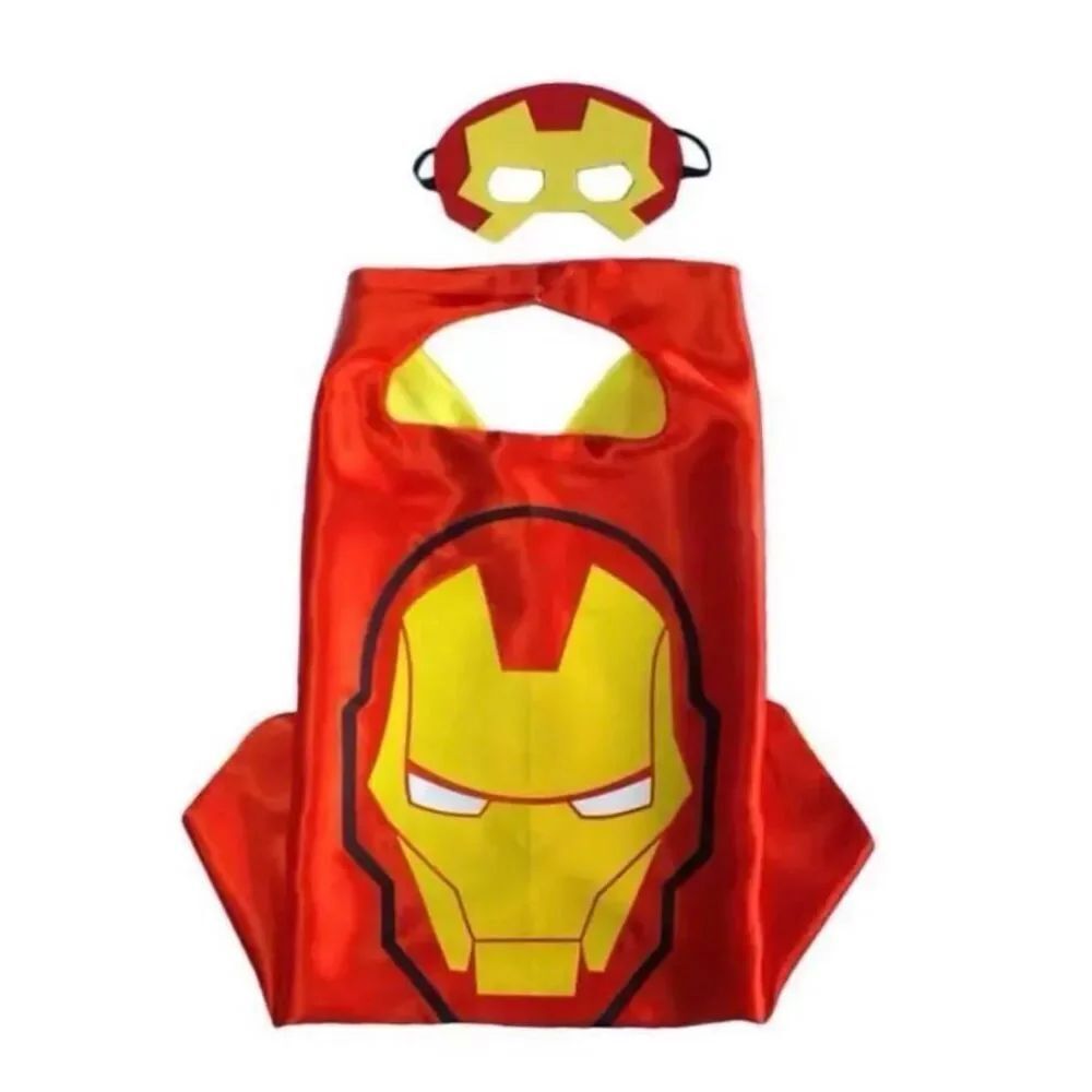 New Kids Youth Marvel Ironman Iron Man Superhero Cape & Mask Set